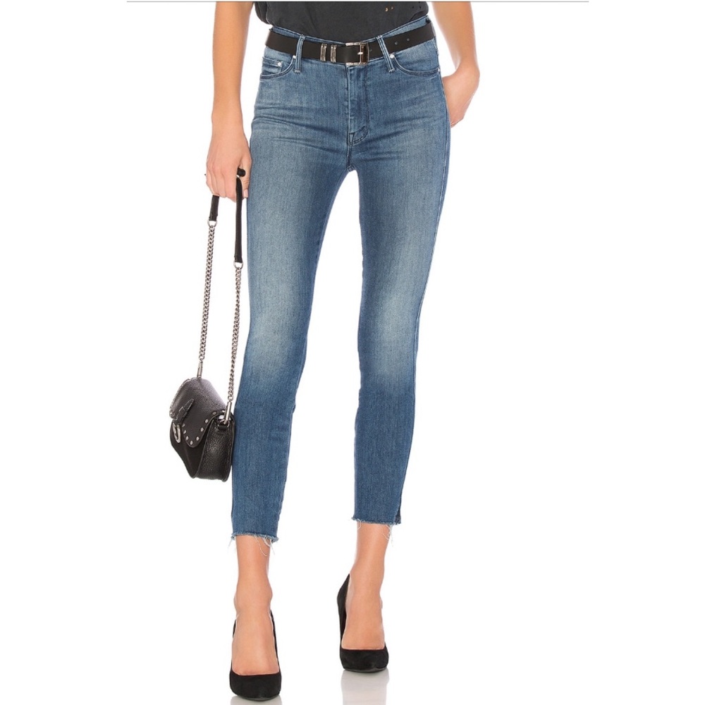 MOTHER THE VAMP ANKLE SKINNY JEANS Size 26 - Picture 4 of 17